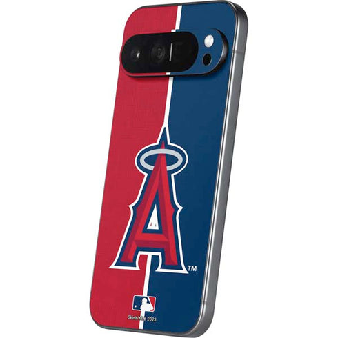 MLB Los Angeles Angels Split Pixel 9 Pro XL Skin